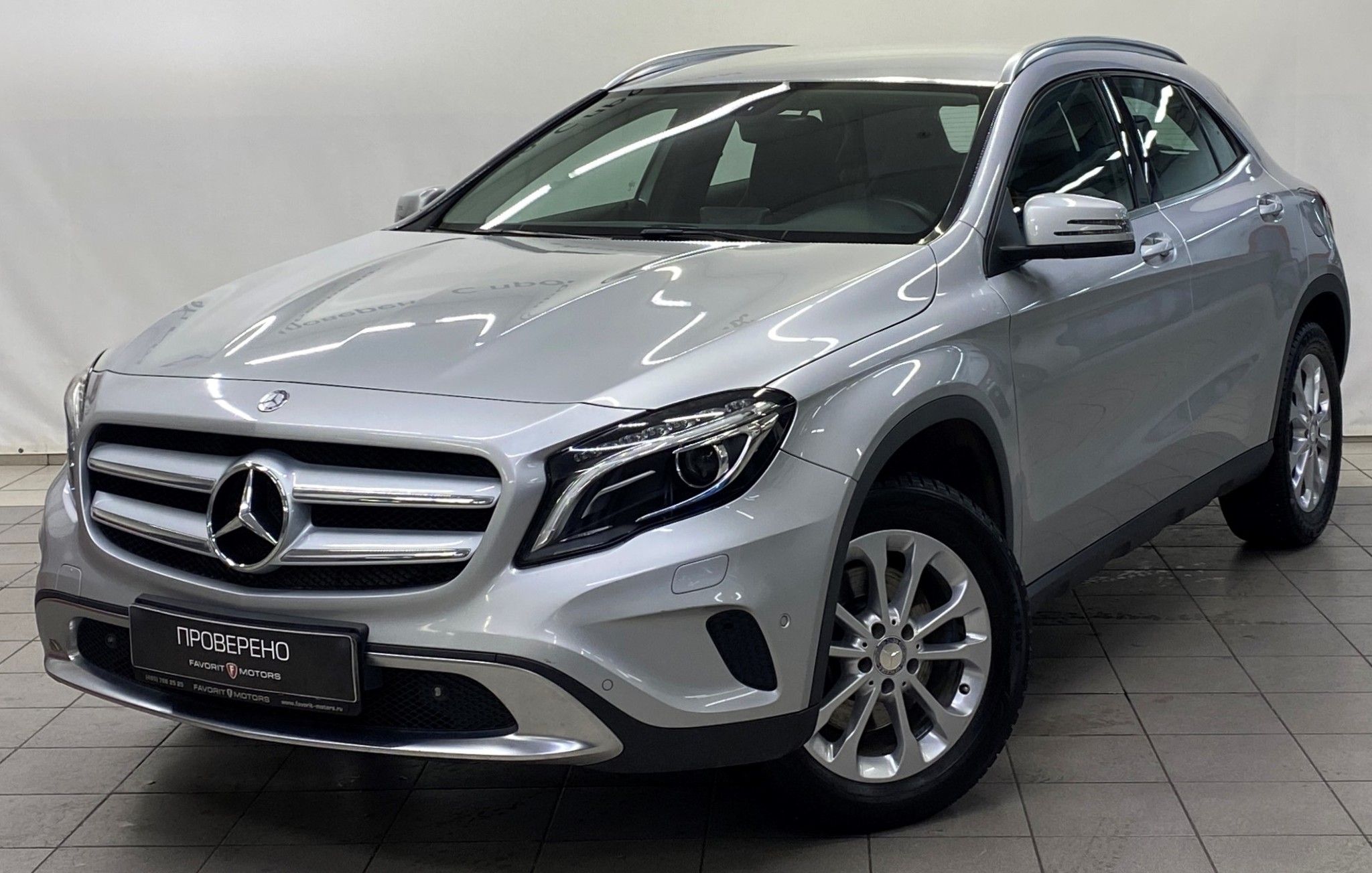 Реклама Mercedes Benz GLA