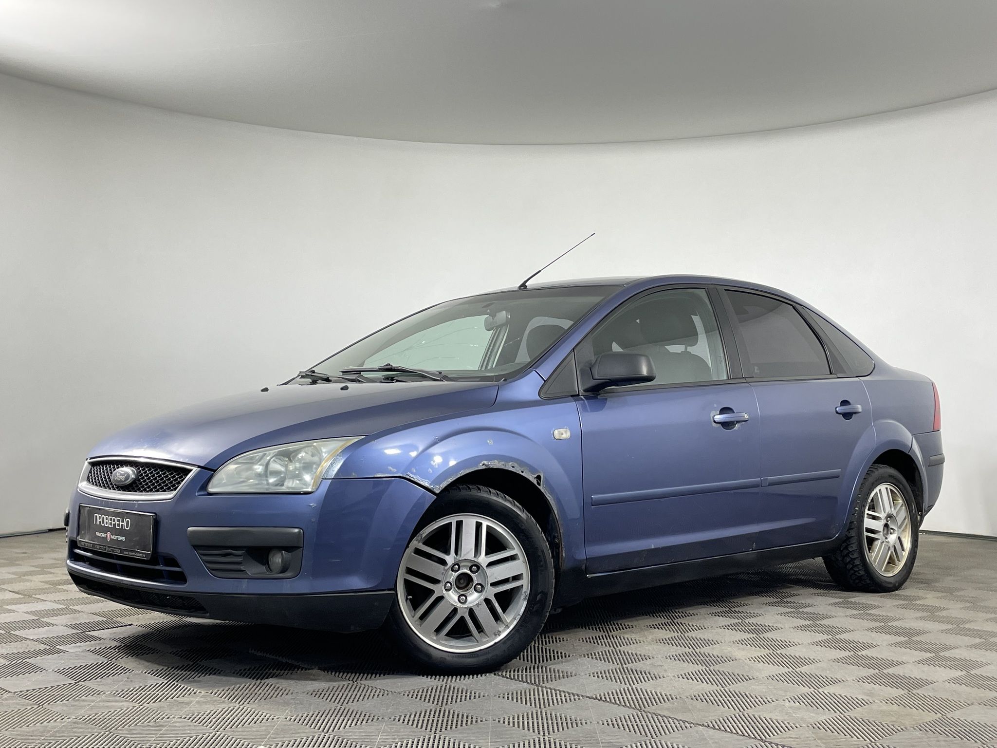 Ford Focus 2005 красный