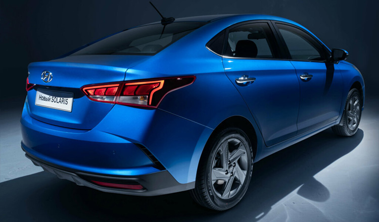 Новый Hyundai Solaris впервые показали на видео